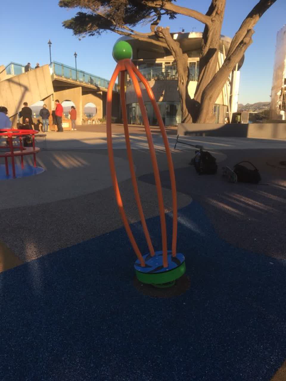 The photograph attached to this parks report