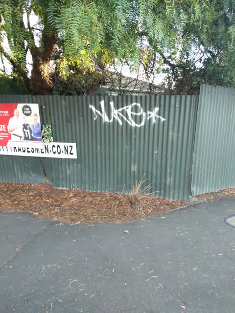 Graffiti, a report photo