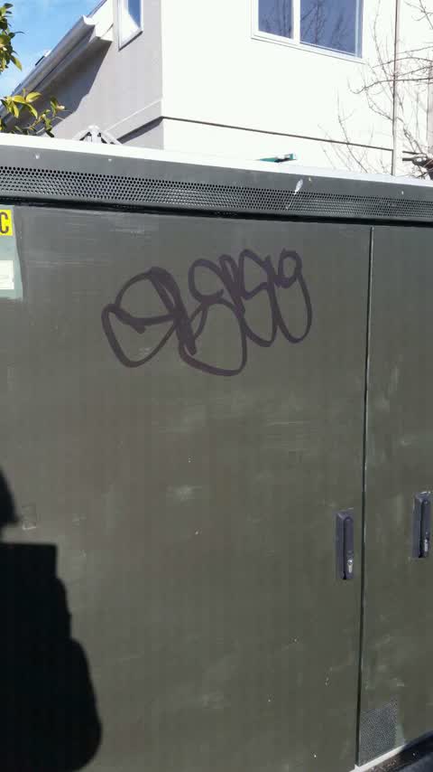 Graffiti, a report photo