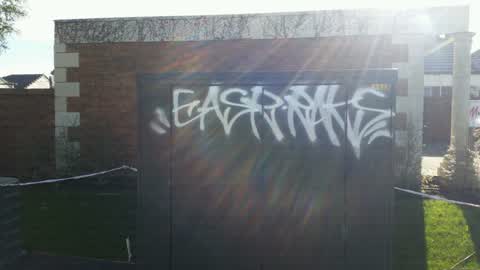 Graffiti, a report photo