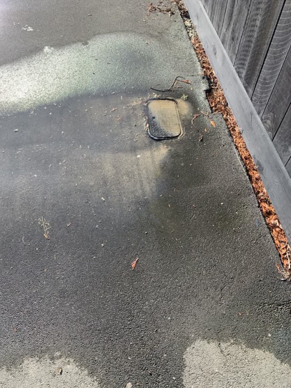 The photograph attached to this water supply report