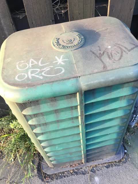 Graffiti, a report photo