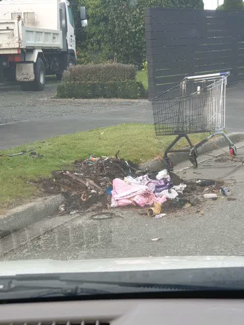 Rubbish/Recycling, a report photo