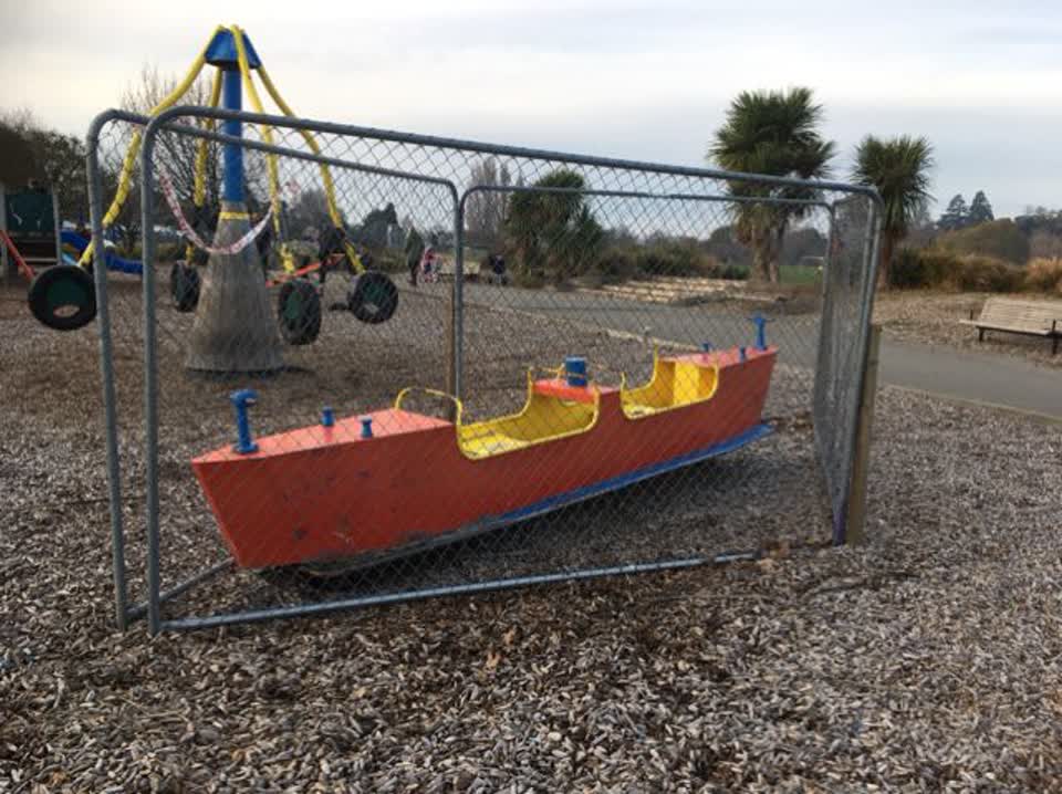The photograph attached to this parks report