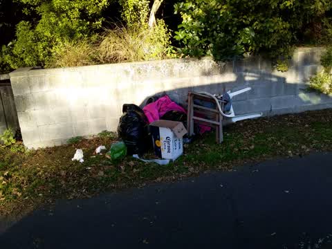 Rubbish/Recycling — a report photo