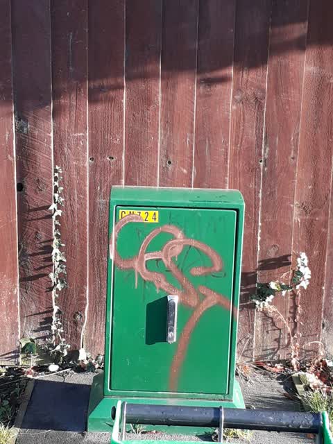 Graffiti, a report photo