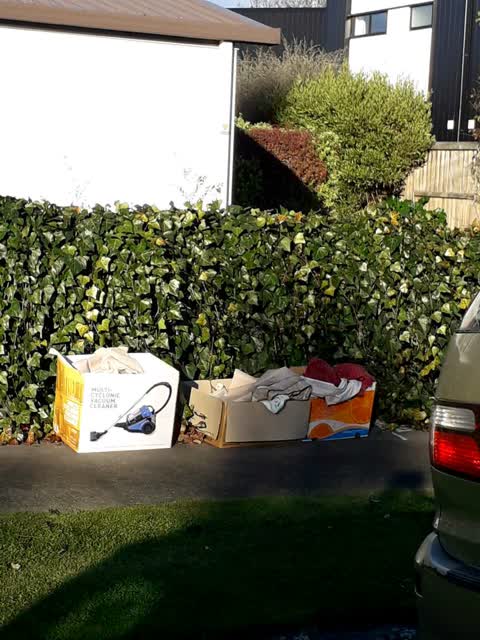 Rubbish/Recycling, a report photo