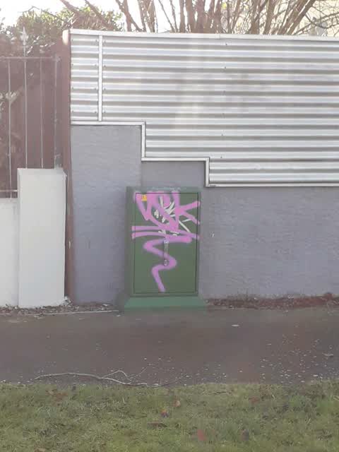 Graffiti, a report photo
