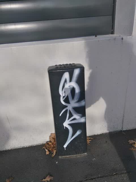 Graffiti, a report photo