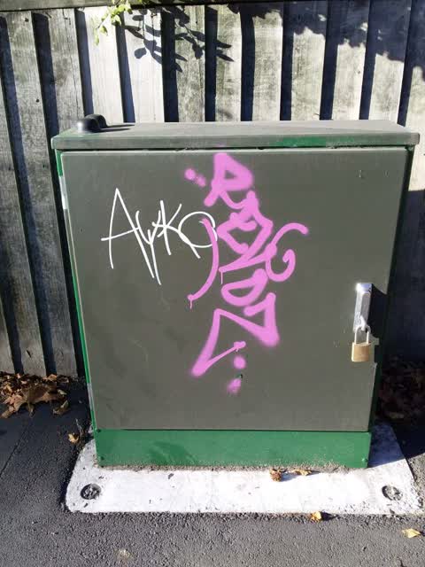 Graffiti — a report photo