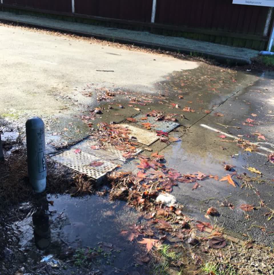 The photograph attached to this water supply report