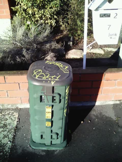 Graffiti, a report photo
