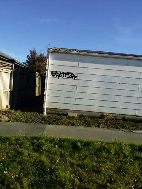 Graffiti, a report photo