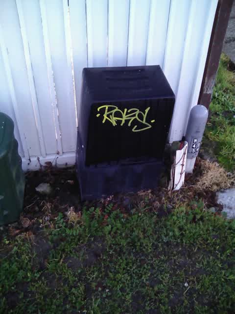 Graffiti, a report photo