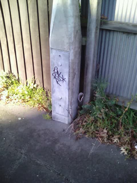 Graffiti, a report photo