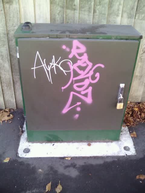 Graffiti, a report photo
