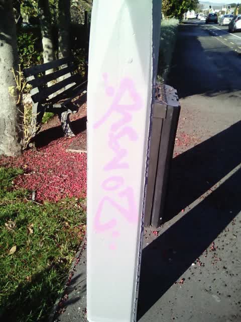 Graffiti, a report photo