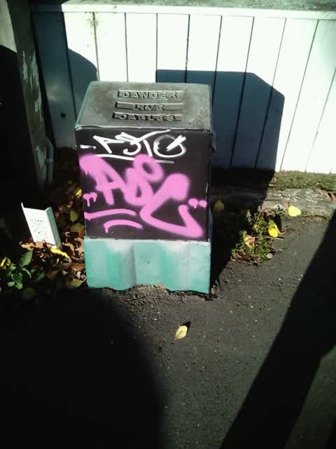 Graffiti, a report photo