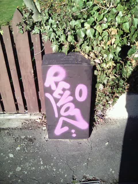 Graffiti, a report photo