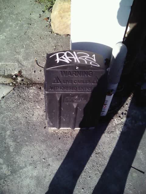Graffiti, a report photo