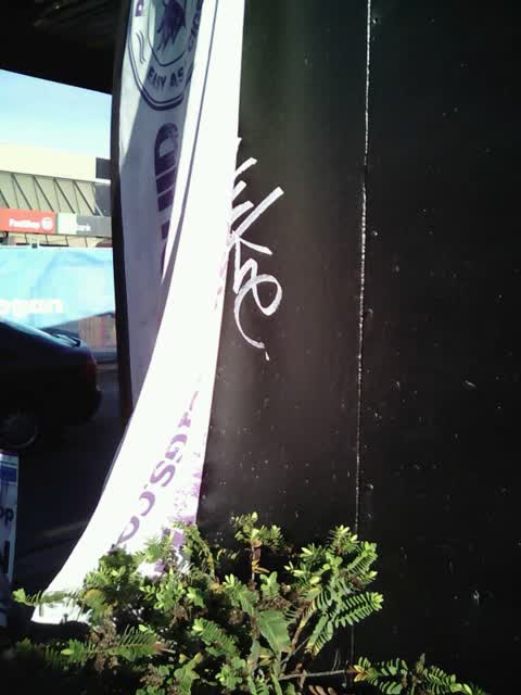 Graffiti, a report photo