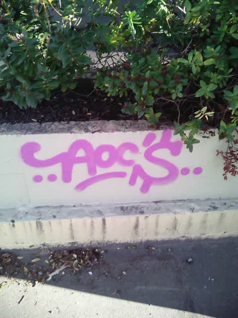 Graffiti, a report photo