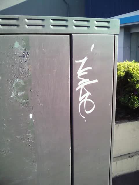Graffiti, a report photo
