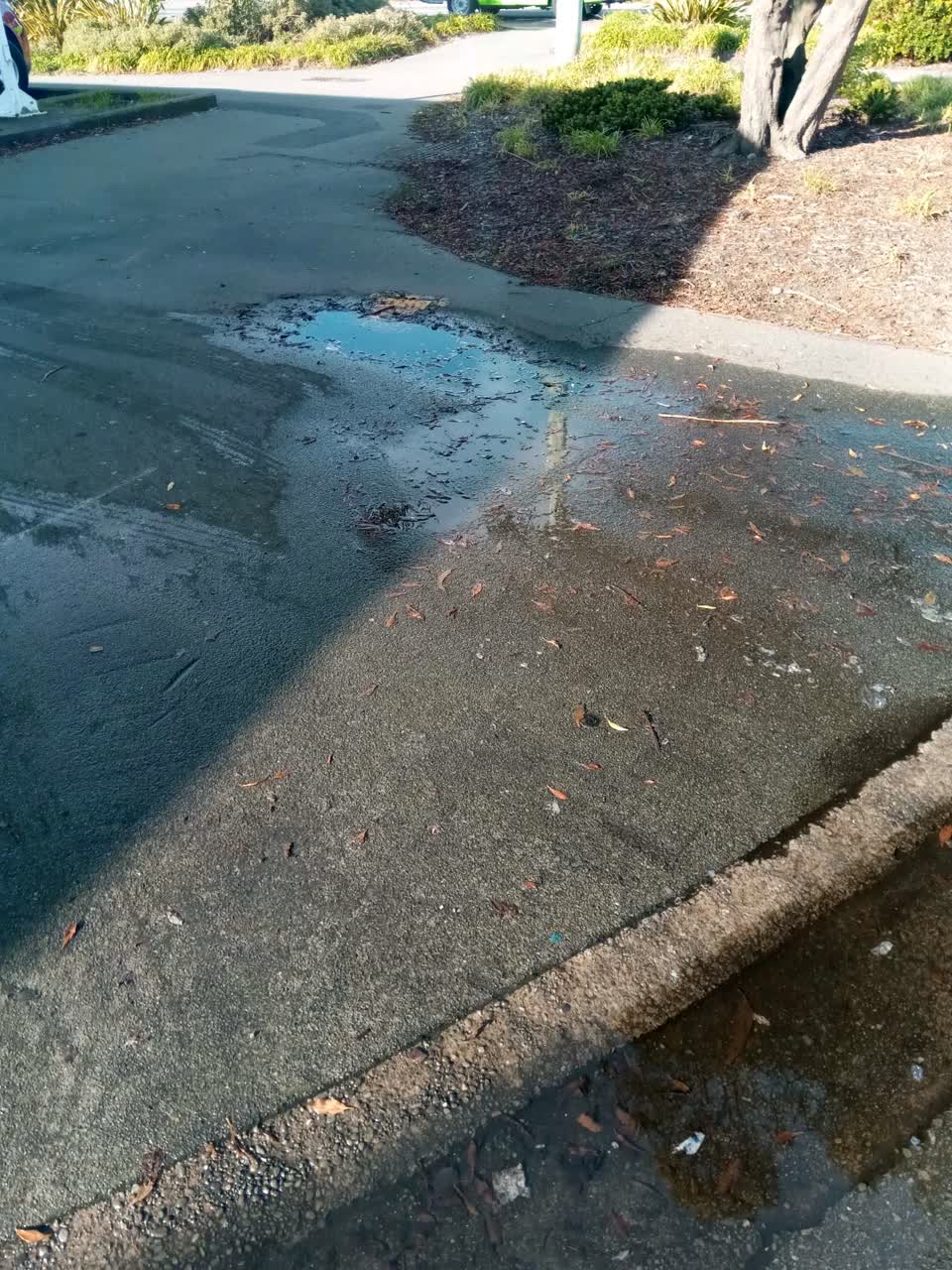 The photograph attached to this water supply report