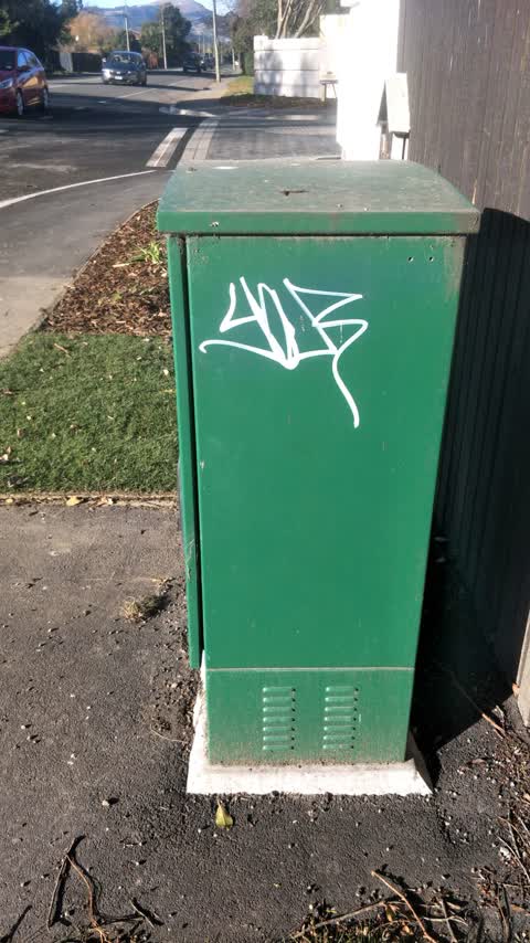 Graffiti, a report photo