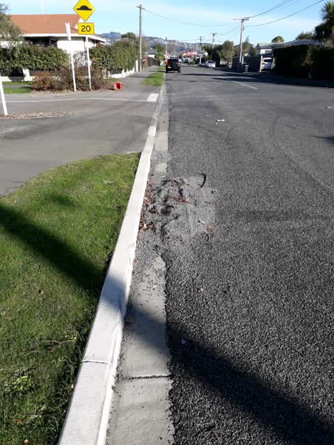 Roading/Streets, a report photo