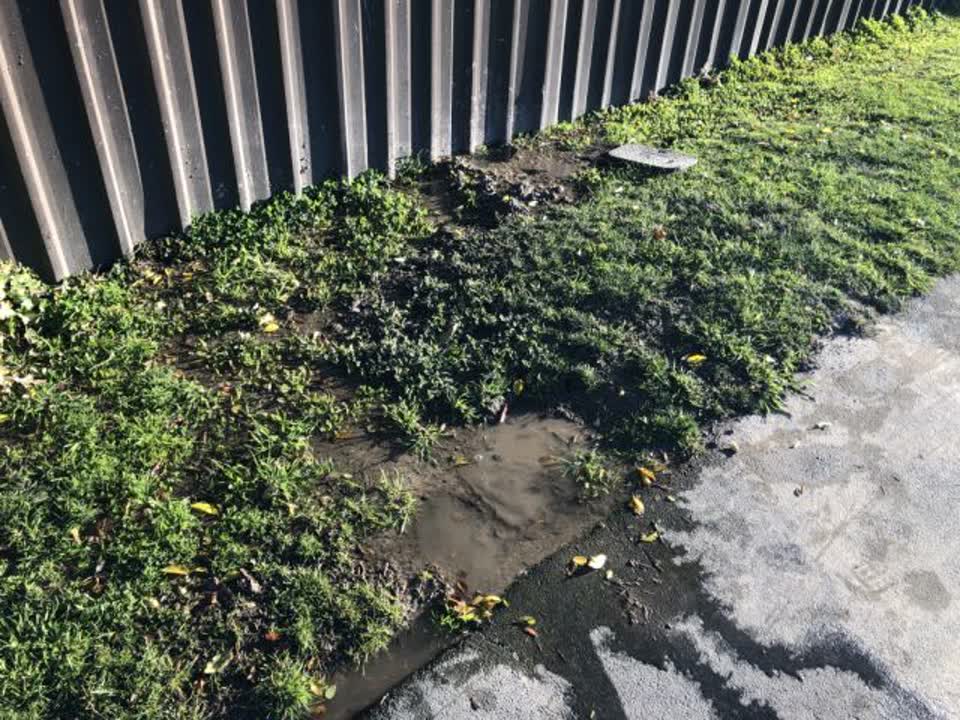 The photograph attached to this water supply report