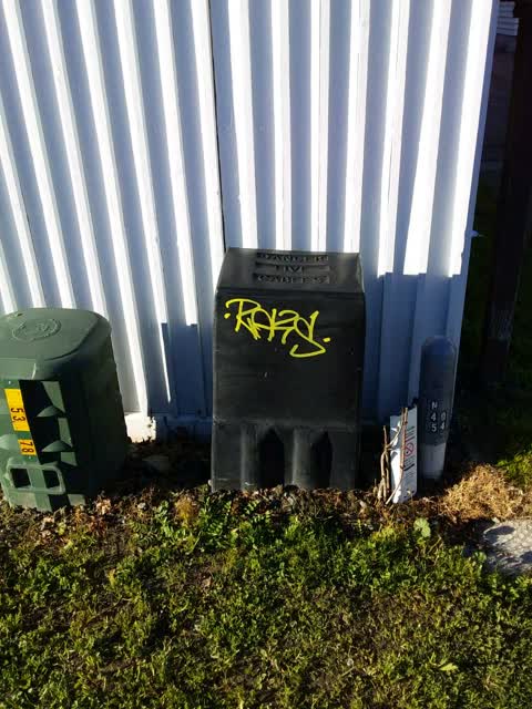 Graffiti, a report photo