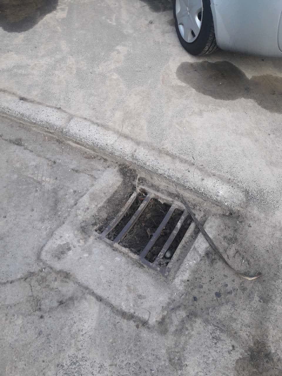 The photograph attached to this wastewater/stormwater report