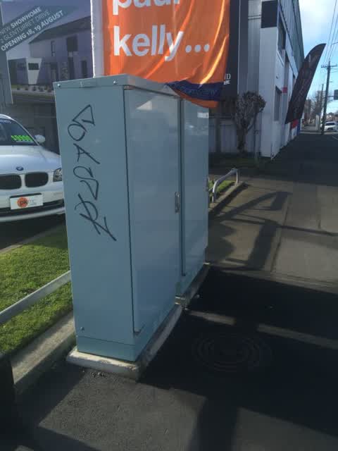 Graffiti, a report photo