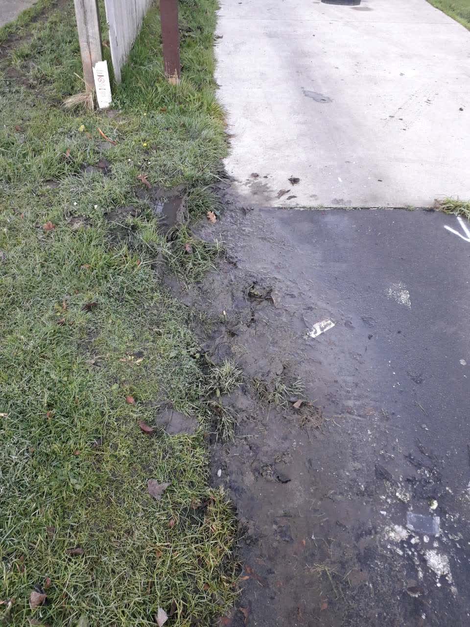 The photograph attached to this water supply report