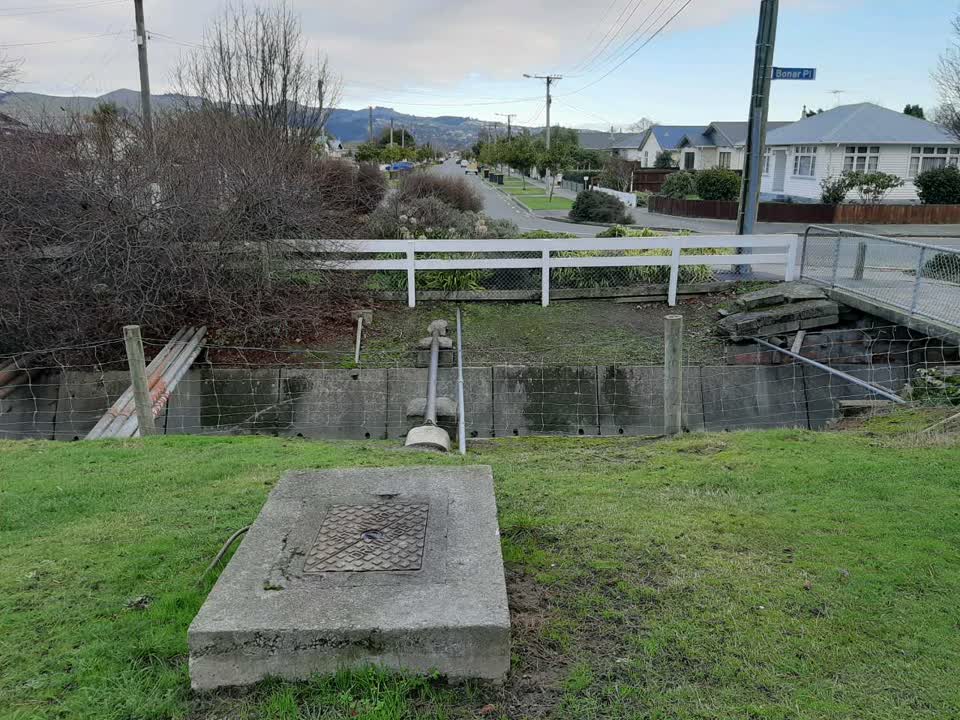 The photograph attached to this wastewater/stormwater report