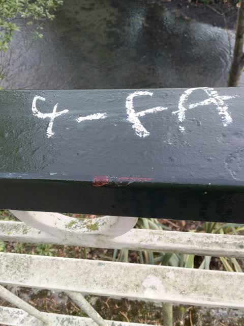 Graffiti, a report photo