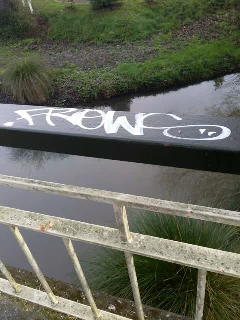 Graffiti, a report photo