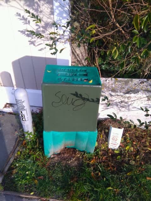 Graffiti, a report photo