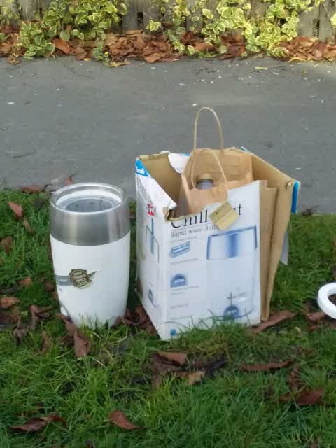 Rubbish/Recycling — a report photo