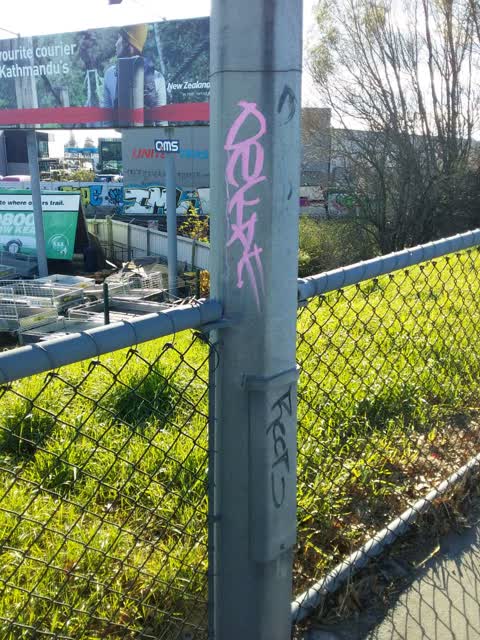Graffiti, a report photo
