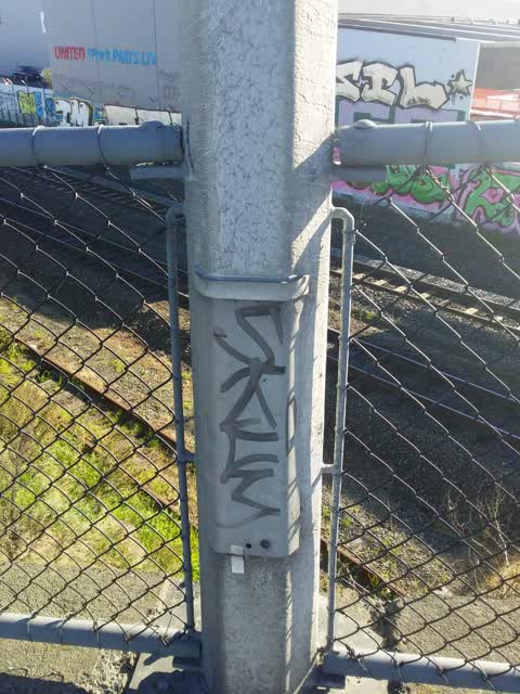 Graffiti, a report photo