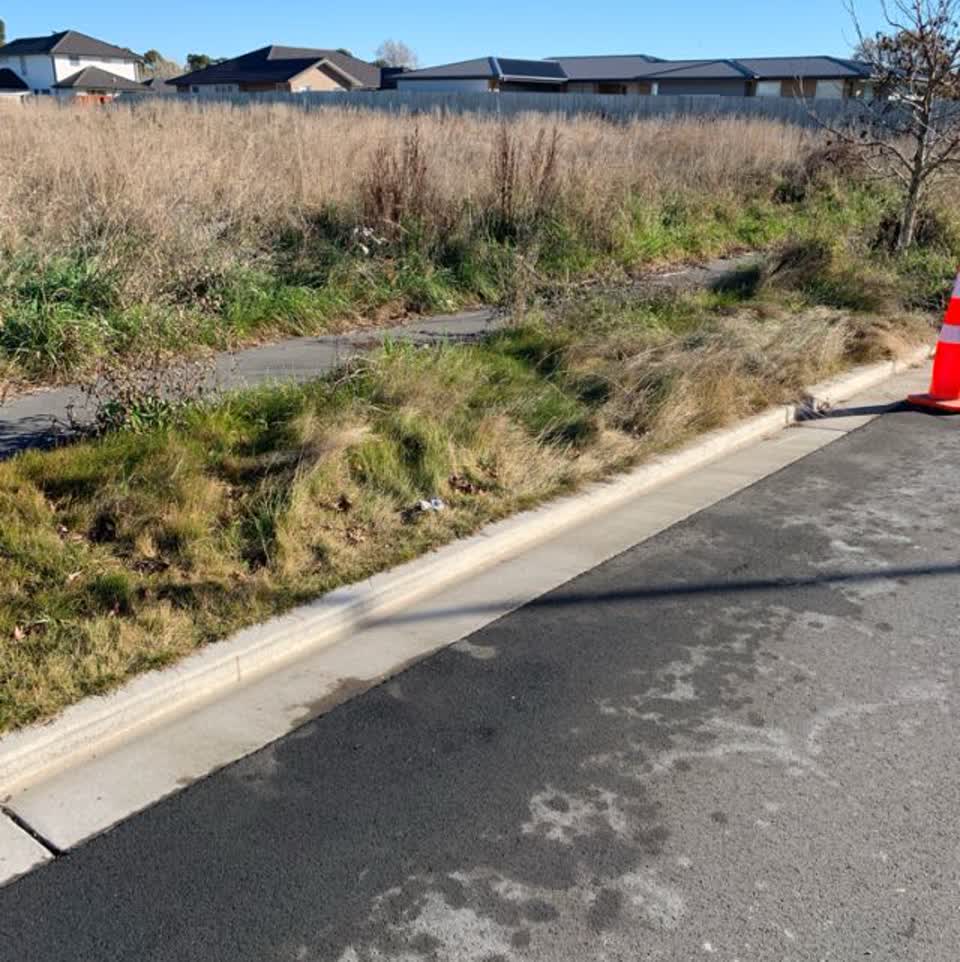 The photograph attached to this wastewater/stormwater report