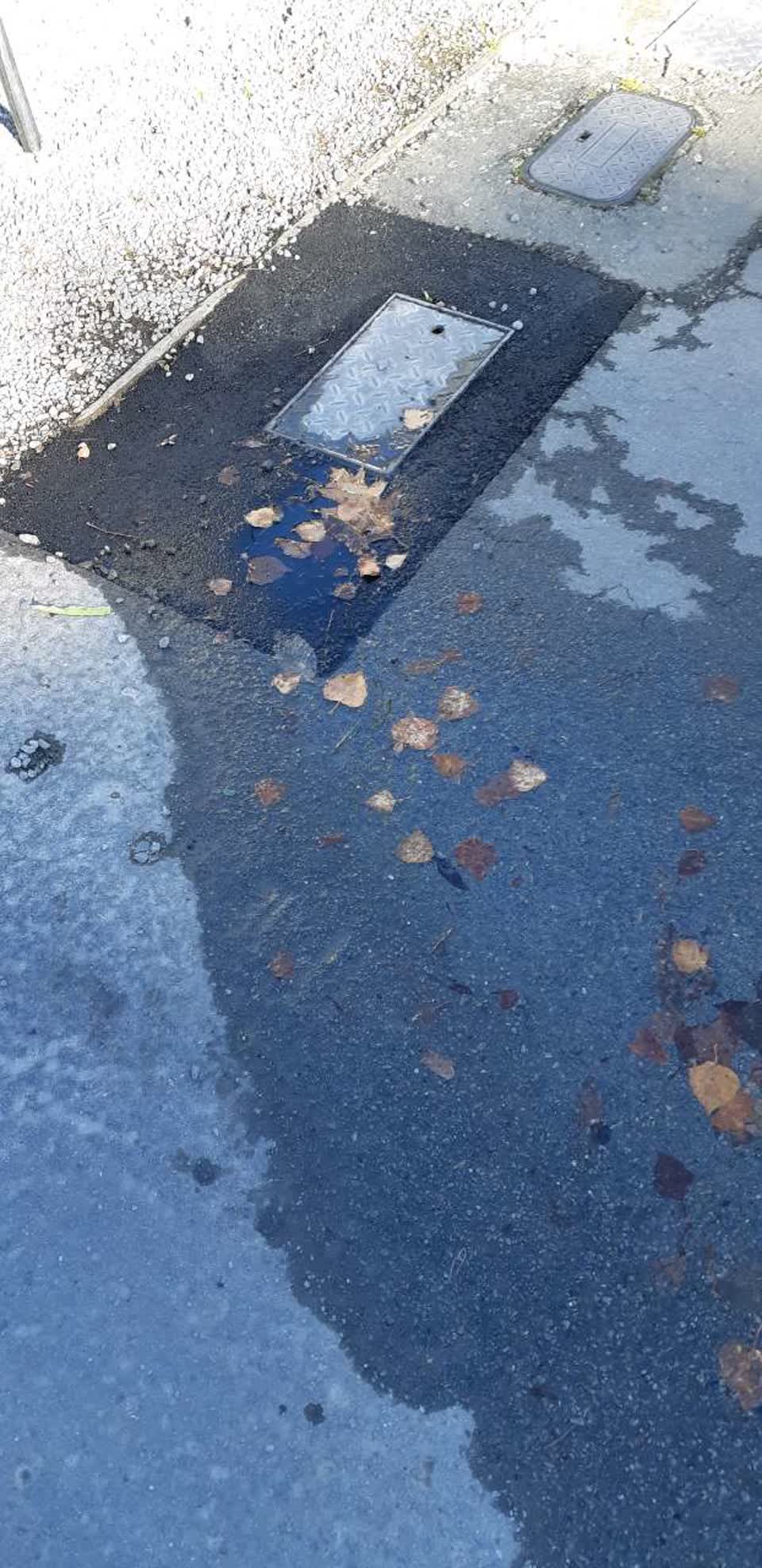 The photograph attached to this water supply report