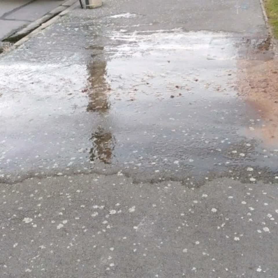 The photograph attached to this water supply report
