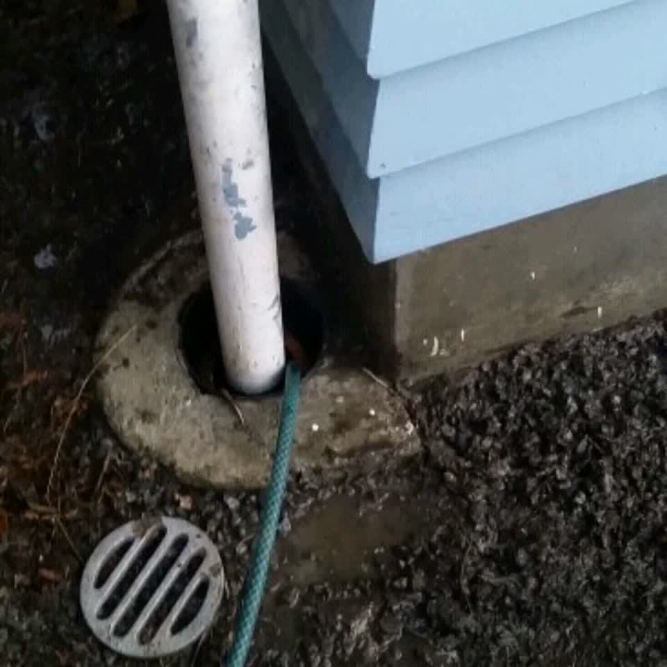 The photograph attached to this wastewater/stormwater report
