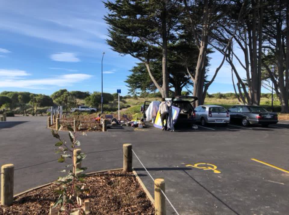 The photograph attached to this parks report