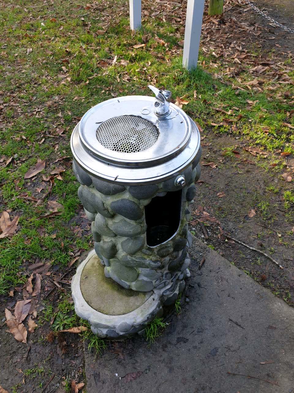 The photograph attached to this parks report
