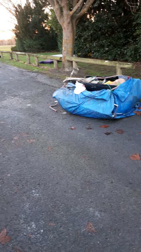 Rubbish/Recycling, a report photo