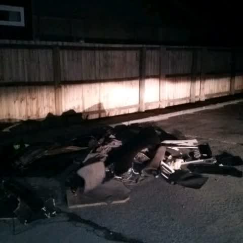 Rubbish/Recycling, a report photo
